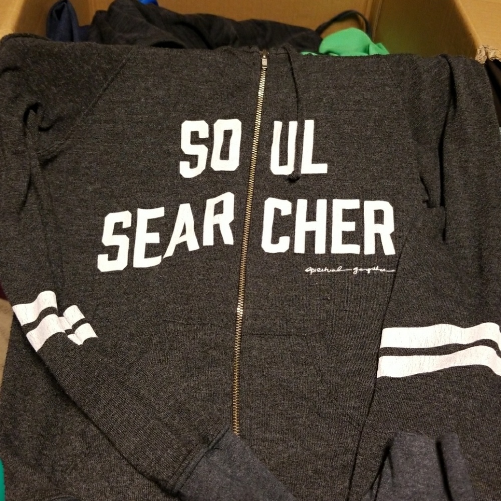 Spiritual gangster hoodie. Super soft.